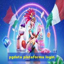 pgdata plataforma login